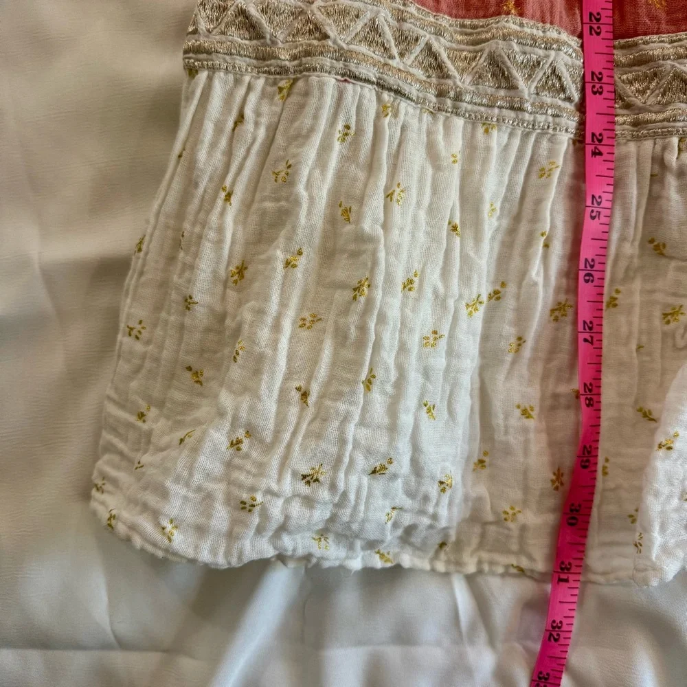 Bohera Judith Anne Color Block Babydoll Dress, Boho Flowy Fit, Size Small - Picture 7 of 11